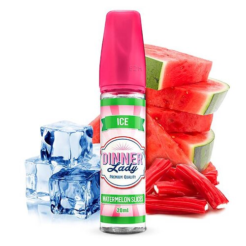 Dinner Lady -Ice- Watermelon Slices Longfill-Aroma 20/60ml