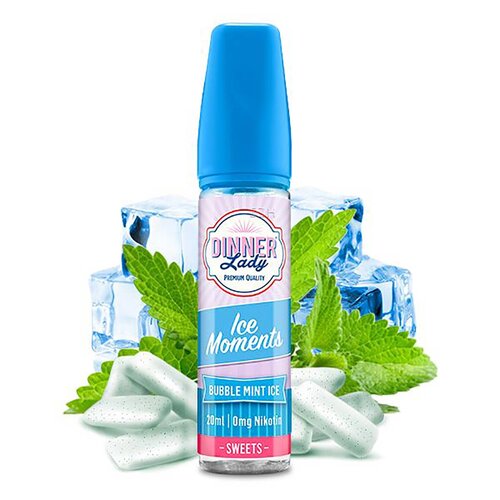 - Moments - Bubble Mint Ice Longfill-Aroma von Dinner Lady 20/60ml