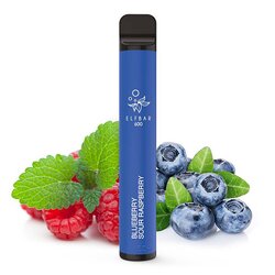 600 Blueberry Sour Raspberry Disposable E-Zigarette von...