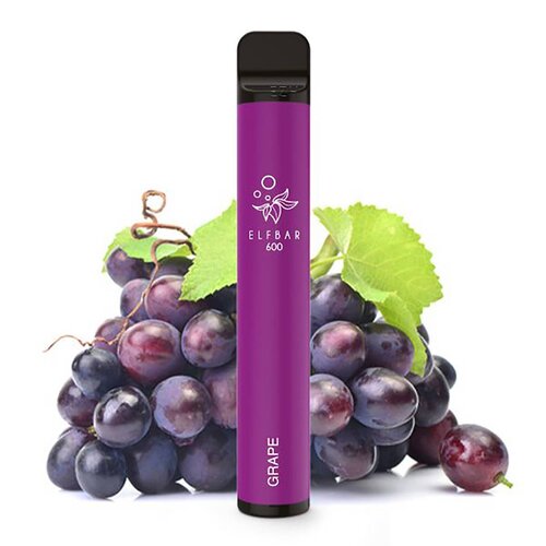 600 Grape Disposable E-Zigarette von ElfBar 20mg/ml