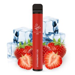 600 Strawberry Ice Disposable E-Zigarette von ElfBar 20mg/ml