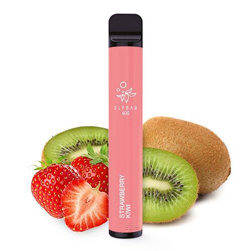 600 Strawberry Kiwi Disposable E-Zigarette von ElfBar 20mg/ml