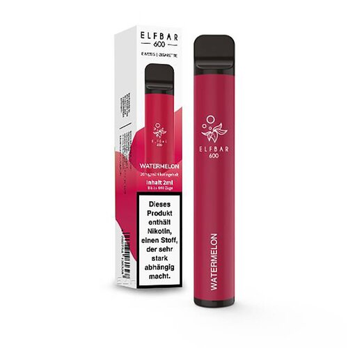 600 Watermelon Disposable E-Zigarette von ElfBar 20mg/ml