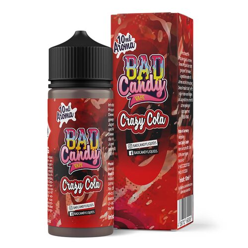 Crazy Cola Longfill-Aroma von Bad Candy Liquids 10/120ml