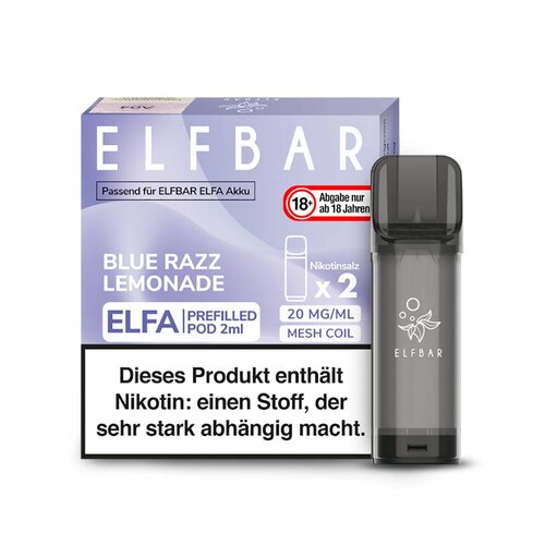 Elfa Einweg-POD von Elf Bar 20mg/ml
