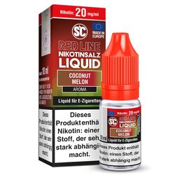 Red Line - Coconut Melon Liquid von SC Liquid Nikotinsalz