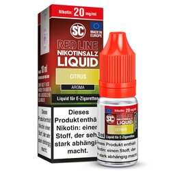 Red Line - Citrus Liquid von SC Liquid Nikotinsalz
