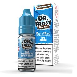 Blue Raspberry Ice Liquid von Dr. Frost 10ml Nikotinsalz