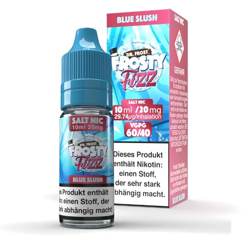 Frosty Fizz - Blue Slush Liquid von Dr. Frost 10ml Nikotinsalz
