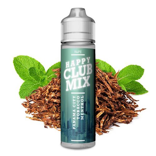 Panama City Tobacco Menthol Longfill-Aroma von HAPPY CLUB MIX 10/60ml