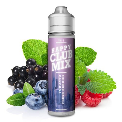 Toronto Fresh Berries Longfill-Aroma von HAPPY CLUB MIX 10/60ml