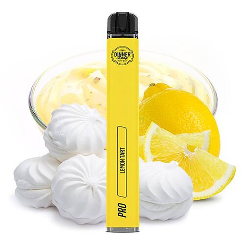 Vape Pen Pro - Lemon Tart Disposable E-Zigarette von Dinner Lady 2ml 20mg/ml