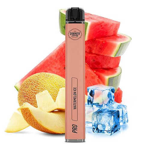 Vape Pen Pro - Watermelon Ice Disposable E-Zigarette von Dinner Lady 2ml 20mg/ml