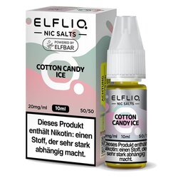 Cotton Candy Ice Liquid von ELFLIQ 10ml Nikotinsalz