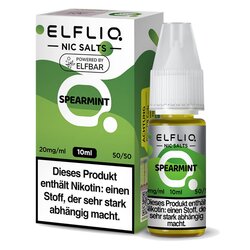 Spearmint Liquid von ELFLIQ 10ml Nikotinsalz