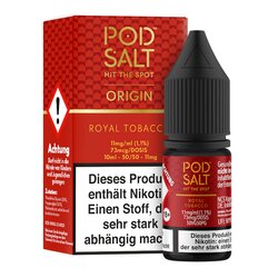 Origin - Royal Tobacco Liquid von Pod Salt 10ml Nikotinsalz